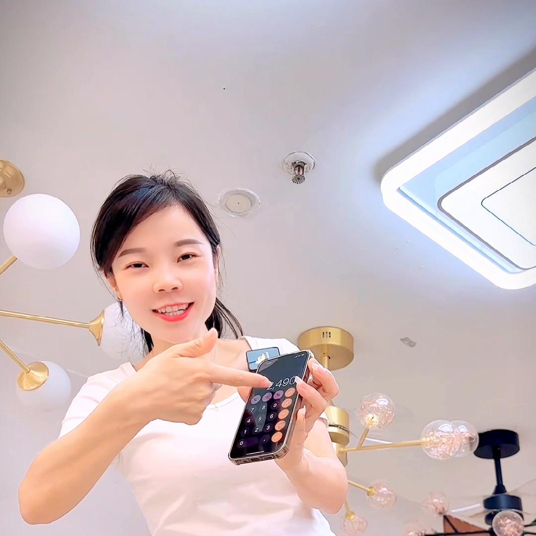 想要买一款质量好的吸顶灯！一定要找对源头灯具工厂#客厅