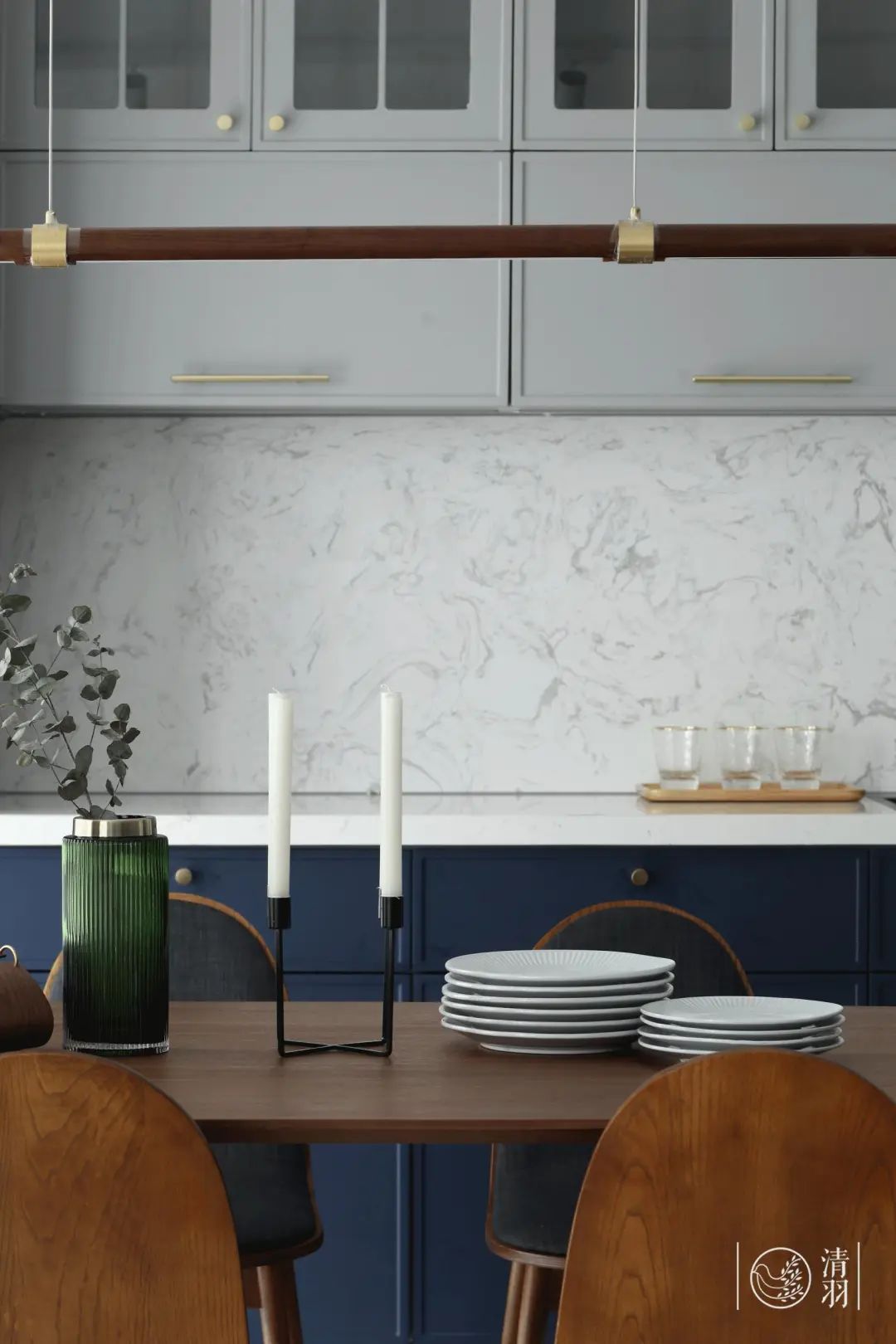 经典黑白灰的现代轻奢风,富有高级感的现代黑白灰