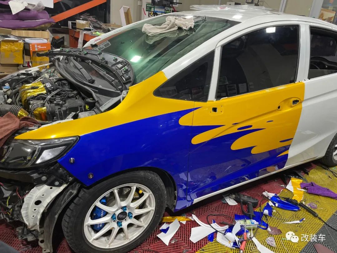 一代飞度spoon改装,spoon涂装美系车