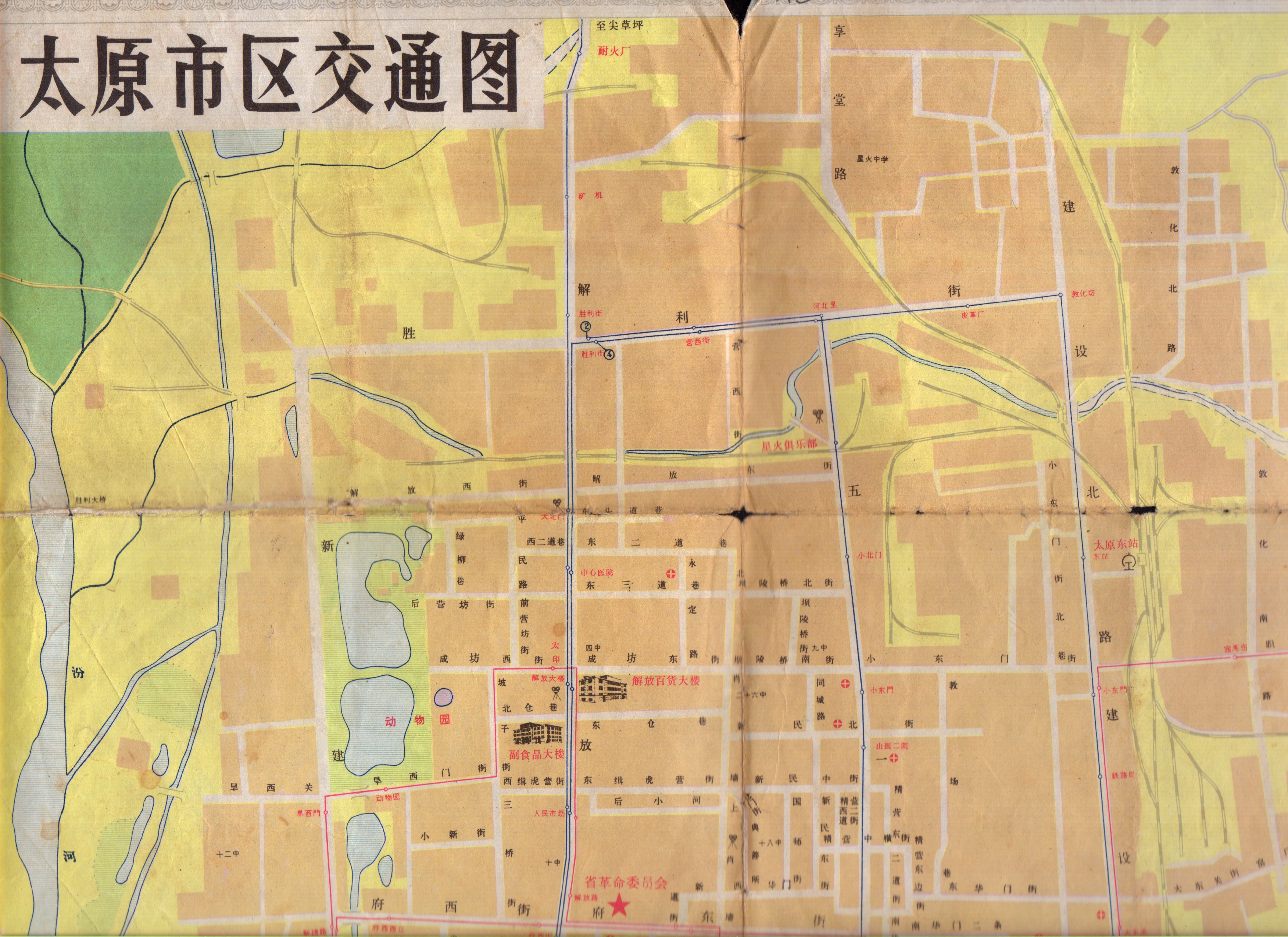 太原市地图简化版,太原市地图详细版介绍