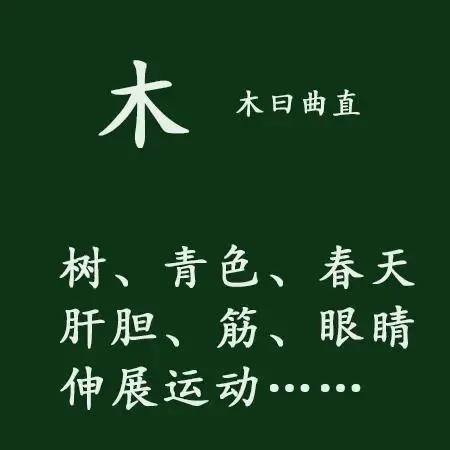 中医金木水火土相生关系,中医里的金木水火土怎么解释