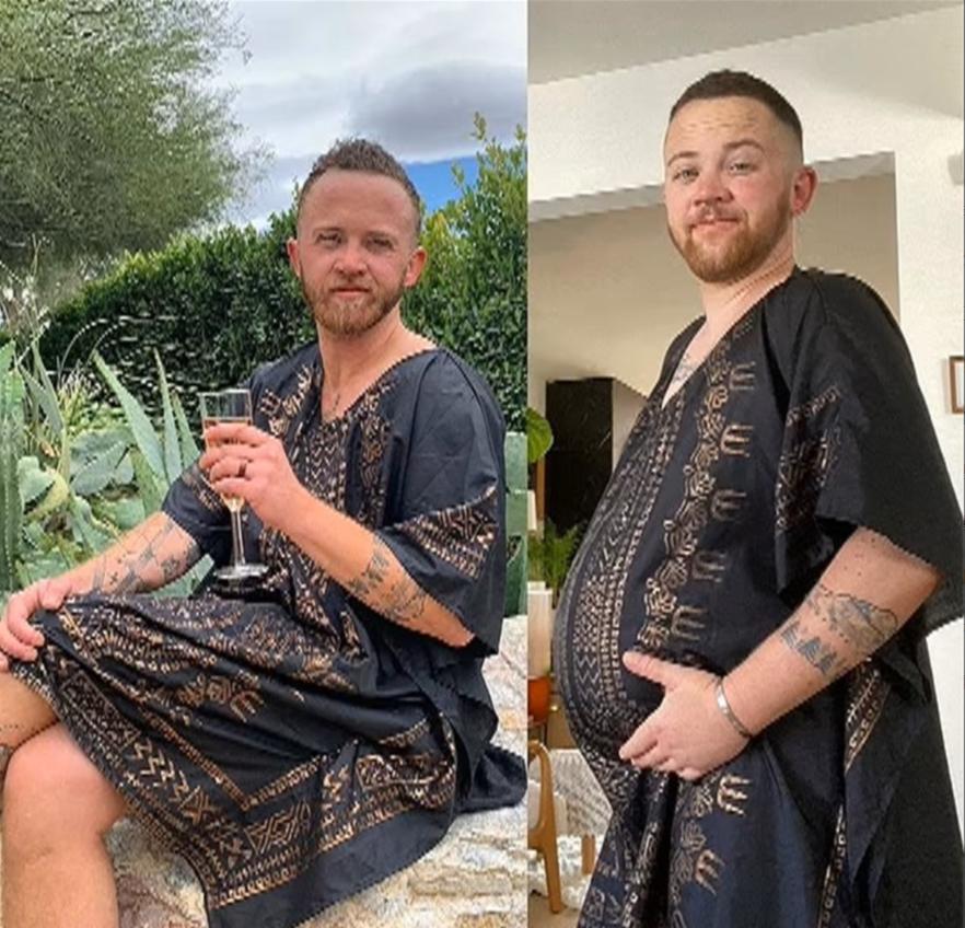 美国37岁男子自然怀孕,美国男子产下一名婴儿现在多少岁