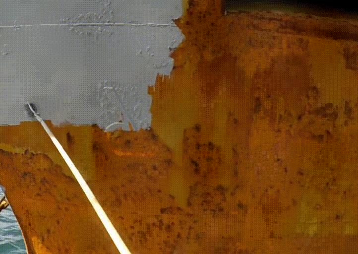 为什么美俄军舰锈迹斑斑,锈迹斑斑的美军舰