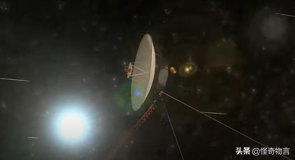 旅行者1号拍到地球最后一张画面,旅行者一号向地球传回信息