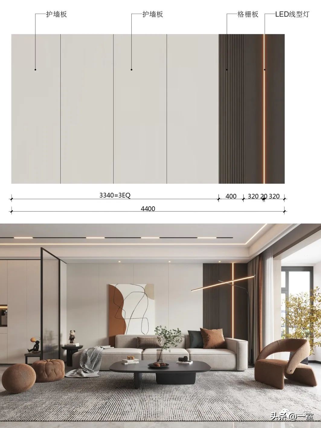 2021网红背景墙带详细尺寸供参考,电视背景墙2023最新款网红尺寸