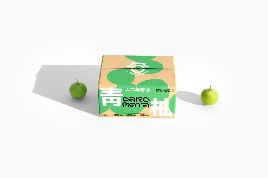 水果包装这样设计也很秀色可餐,夏日感十足的水果包装设计