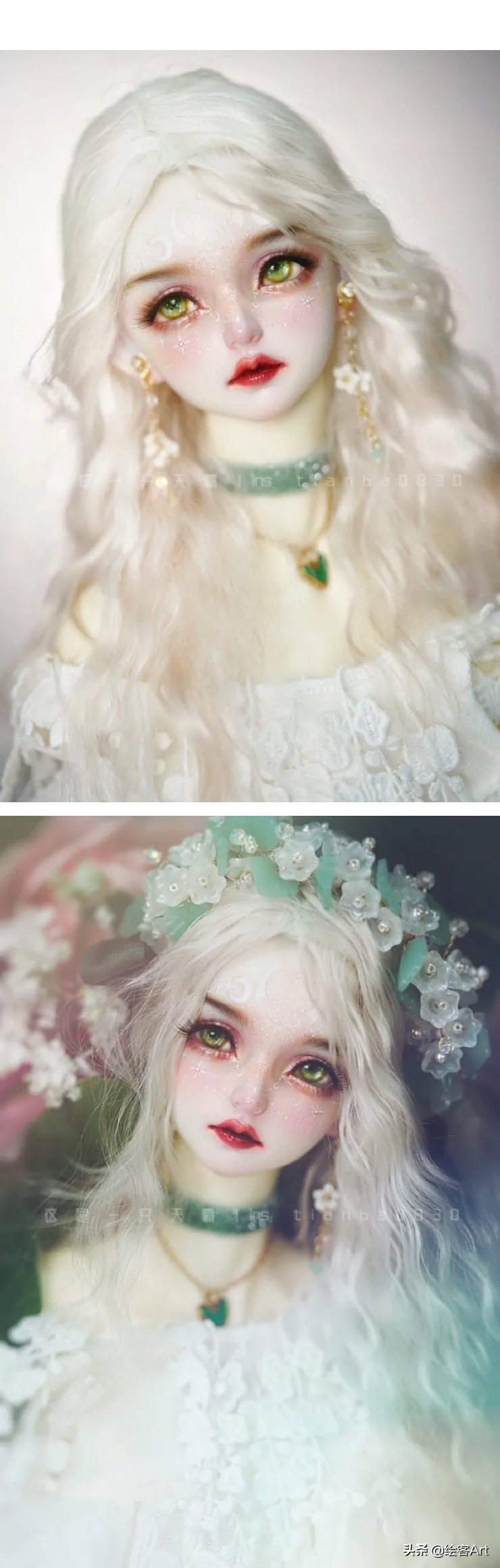 bjd娃娃美颜视频,这就是心动的感觉吗头像版