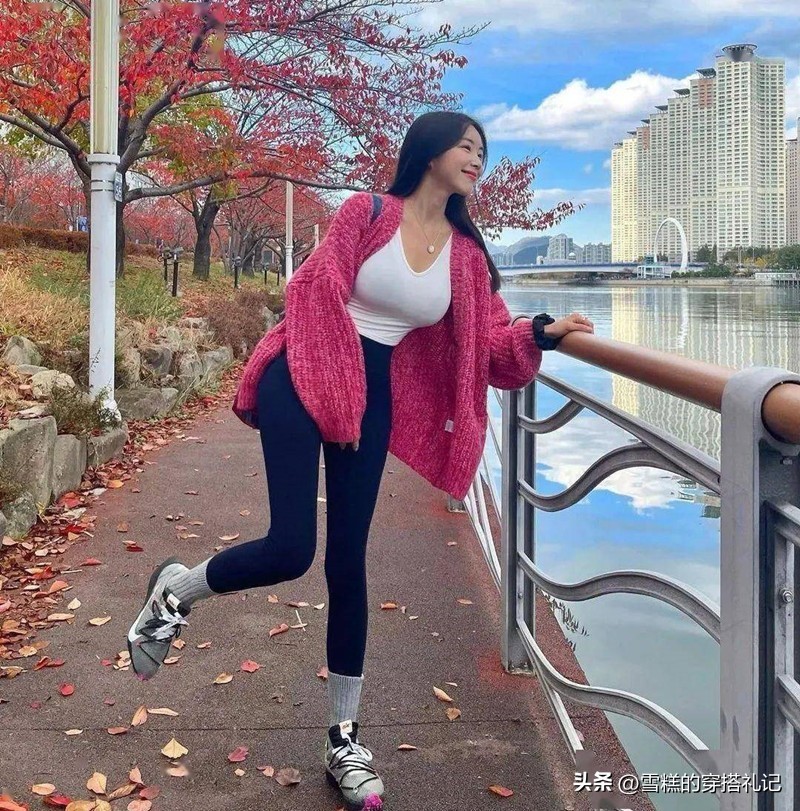 瑜伽裤显身材逛街更有回头率,直筒窄版阔腿瑜伽裤