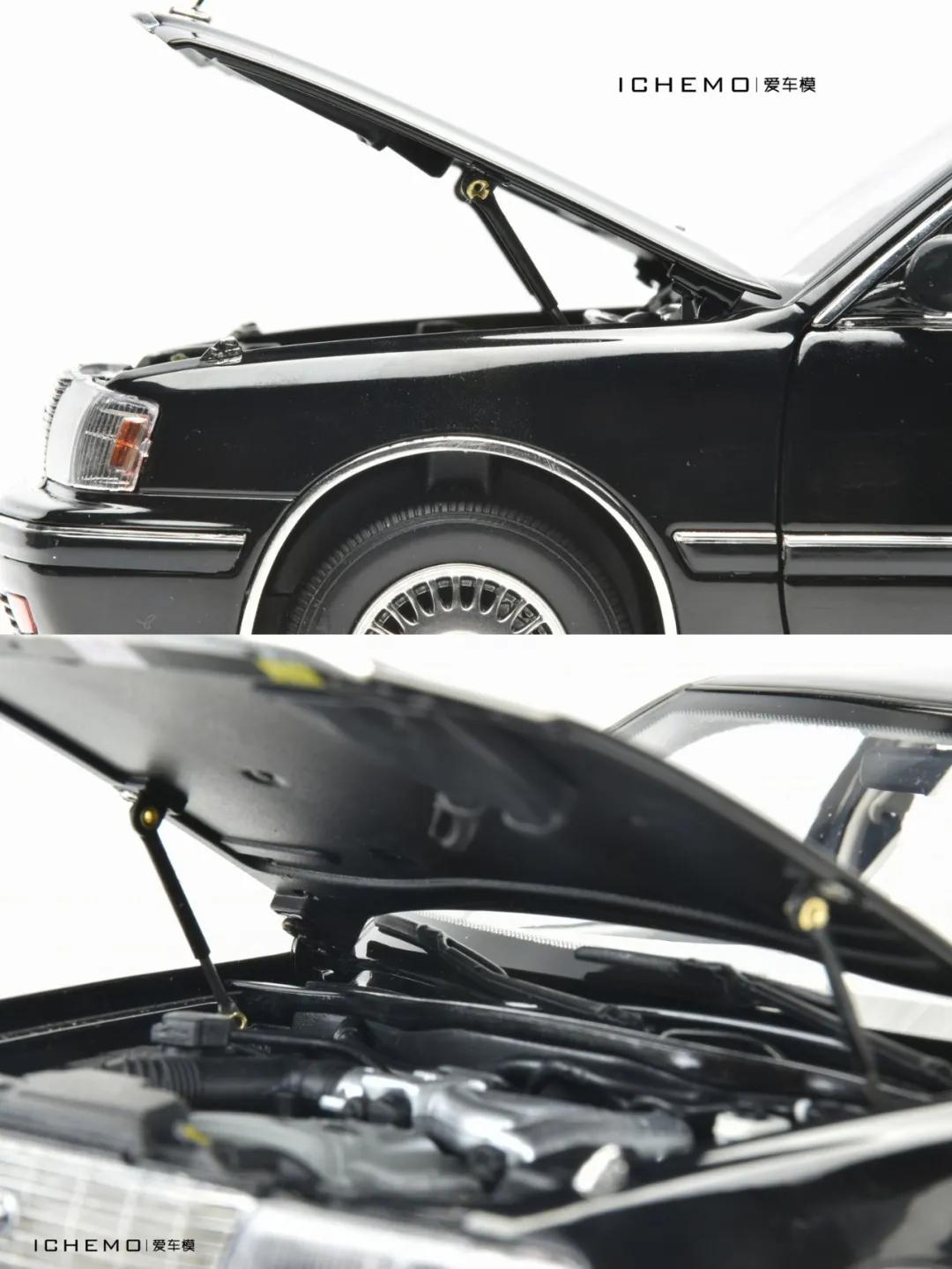 开箱报告|情怀有价！其辉1:18丰田皇冠JZS155汽车模型