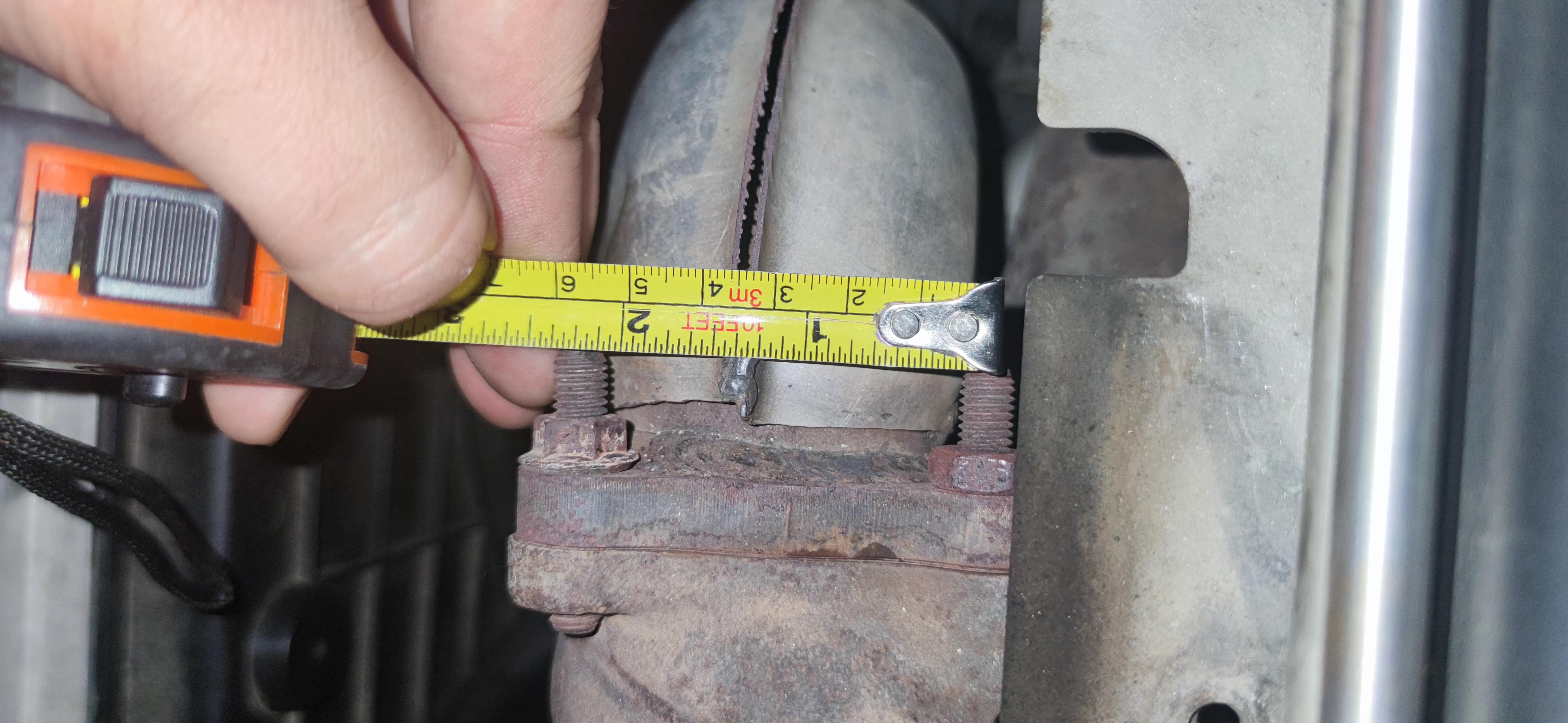 高尔夫6更换正时盖垫片,高尔夫6排气管垫片