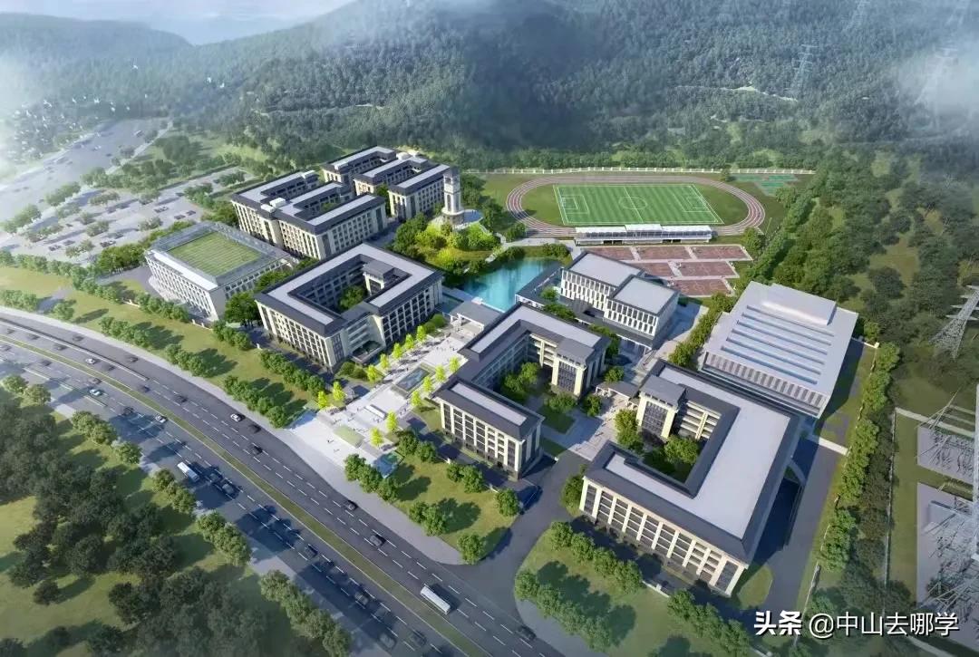 中山市永安中学参观,中山永安中学学校全貌