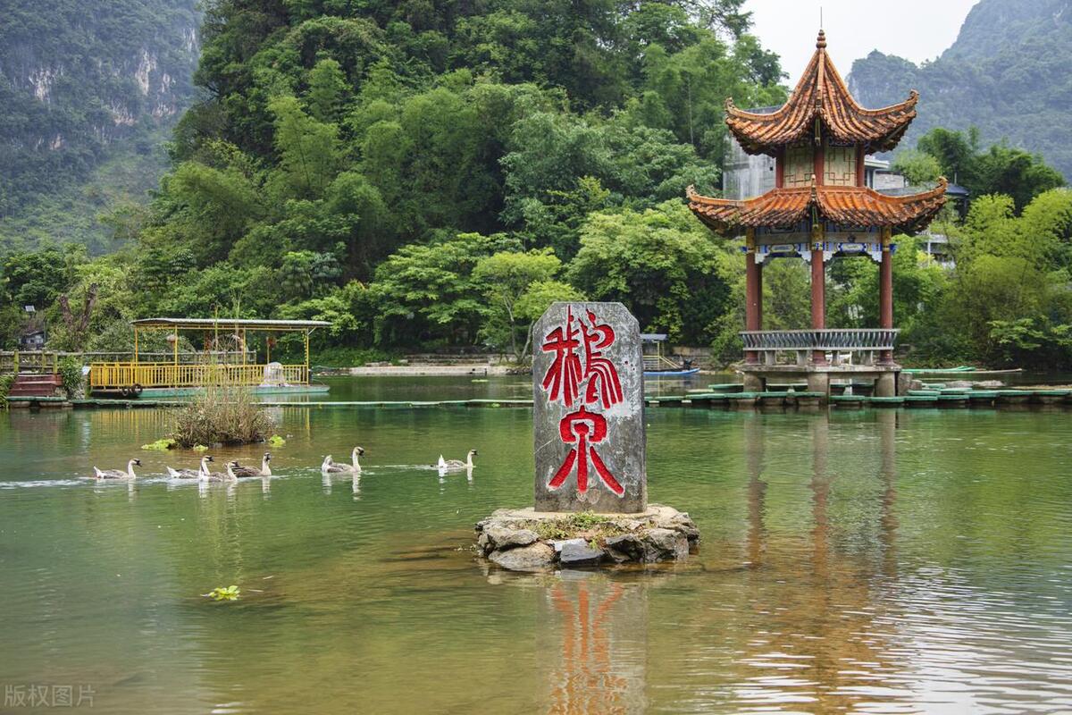 广西农村山水田园美景,广西7处山水田园风光