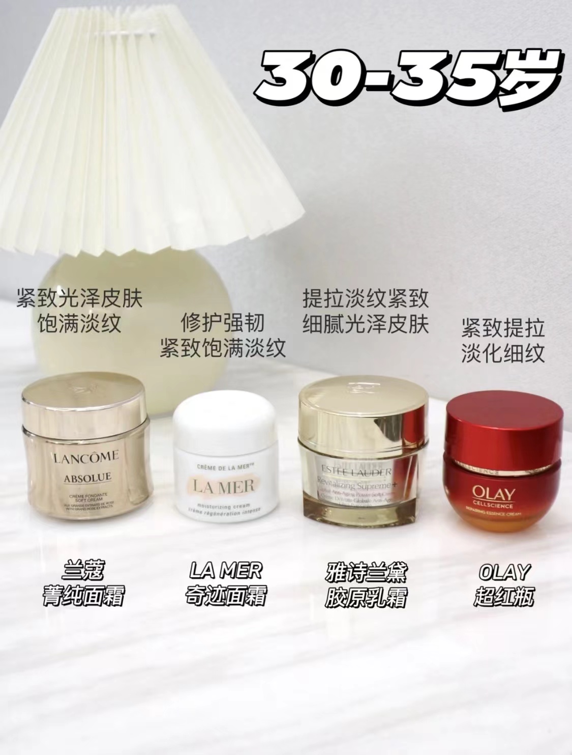 不同年龄面霜怎么选？选对面霜不交智商税