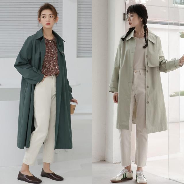 穿风衣适合搭配的裤子,穿风衣要不要过膝