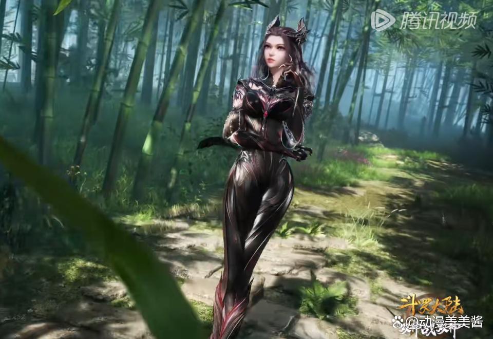 斗罗大陆：朱竹清幽冥神装公开，猫耳皇冠被吐槽，皮衣内衣情况