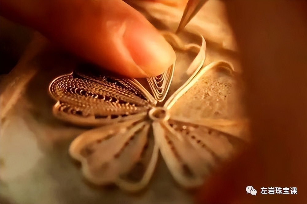 古法非遗黄金,非遗花丝黄金