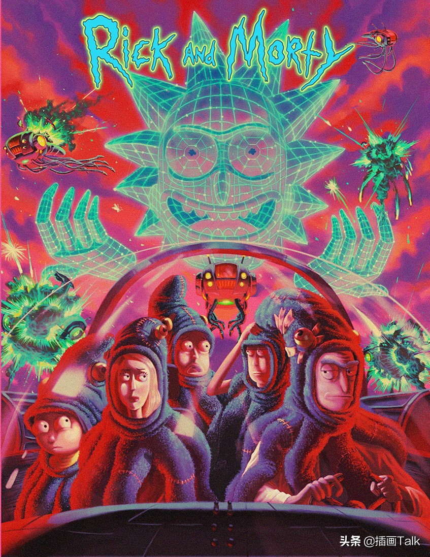 瑞士插画师DexterMaurer，微妙的和谐感