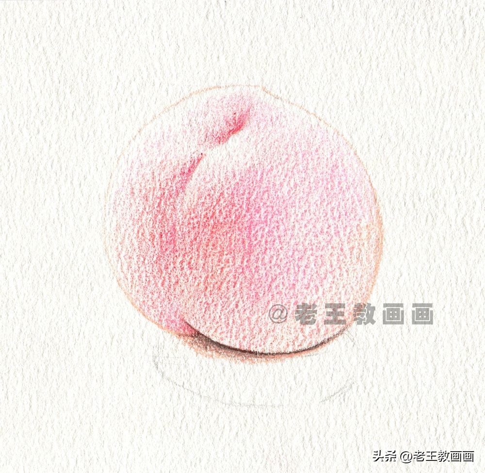 国画怎么样画桃子视频,画简单的桃子