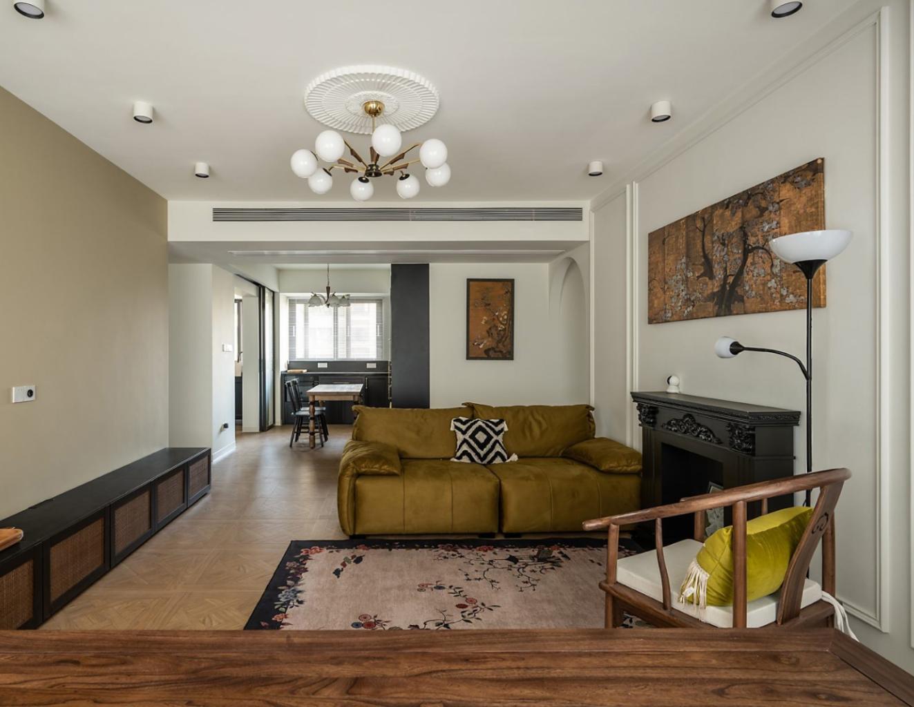 厦门130平现代轻奢装修风格,厦门现代风装修全屋效果图