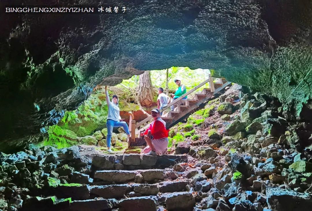 火山口国家森林公园与地下森林,清凉度夏探秘地下森林