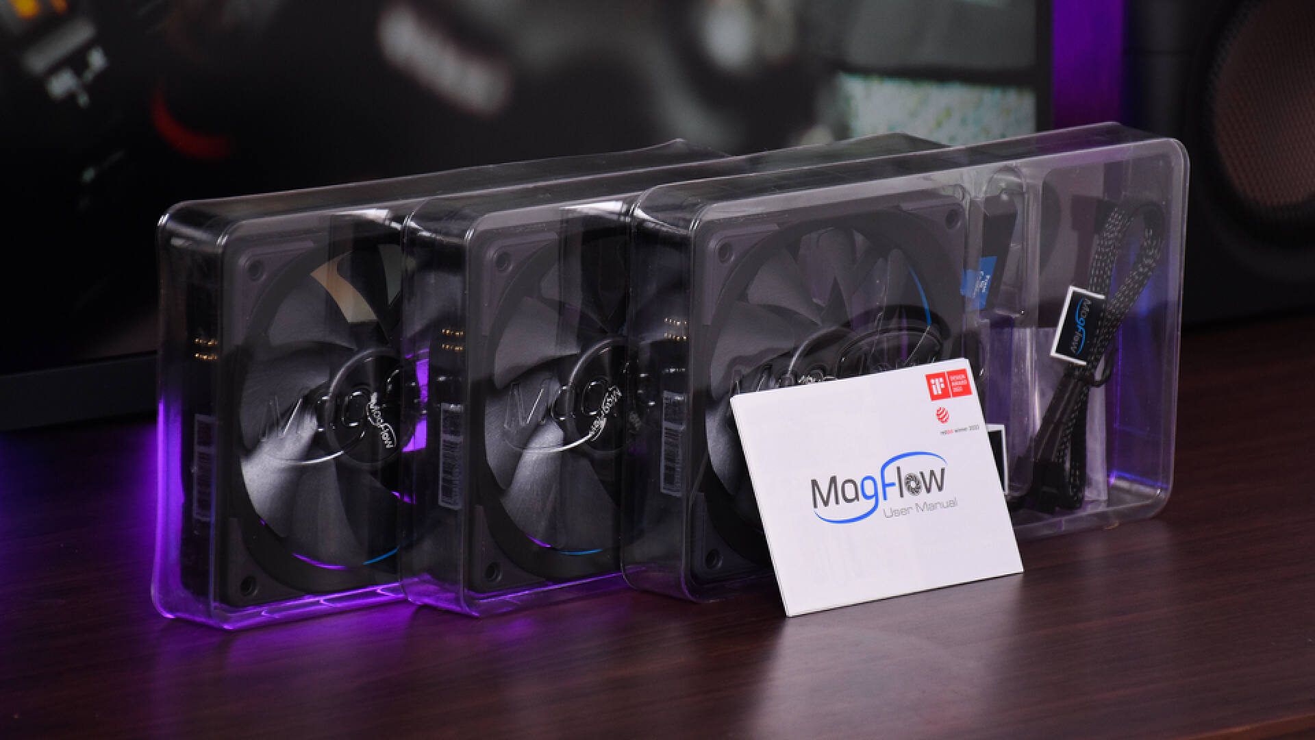 海韵MagFlow1225PWM风扇：磁吸拼接，安装走线更方便