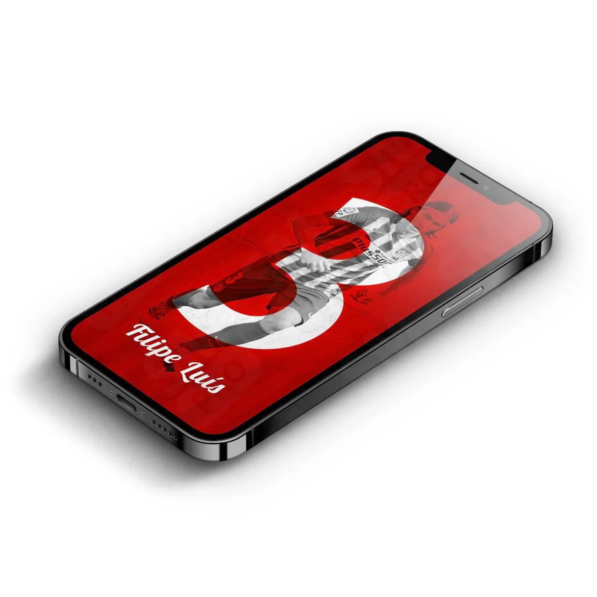 手机壁纸有关足球,皇马球衣队徽壁纸