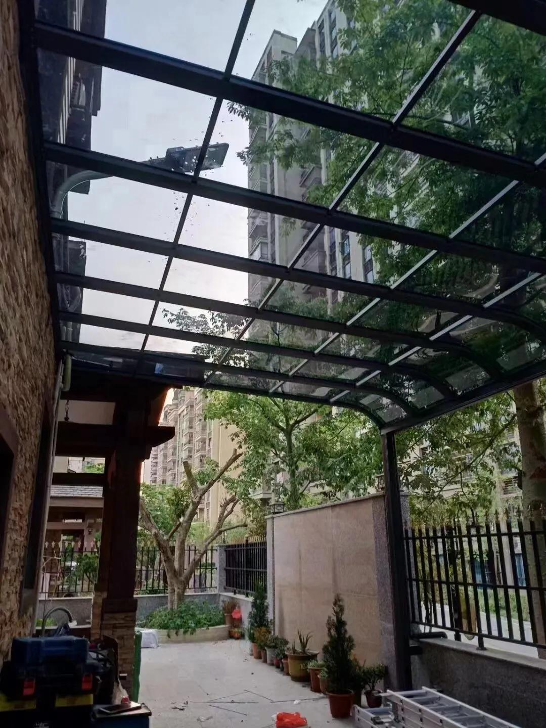 福州聚碳酸酯雨棚,雨棚聚碳酸酯板