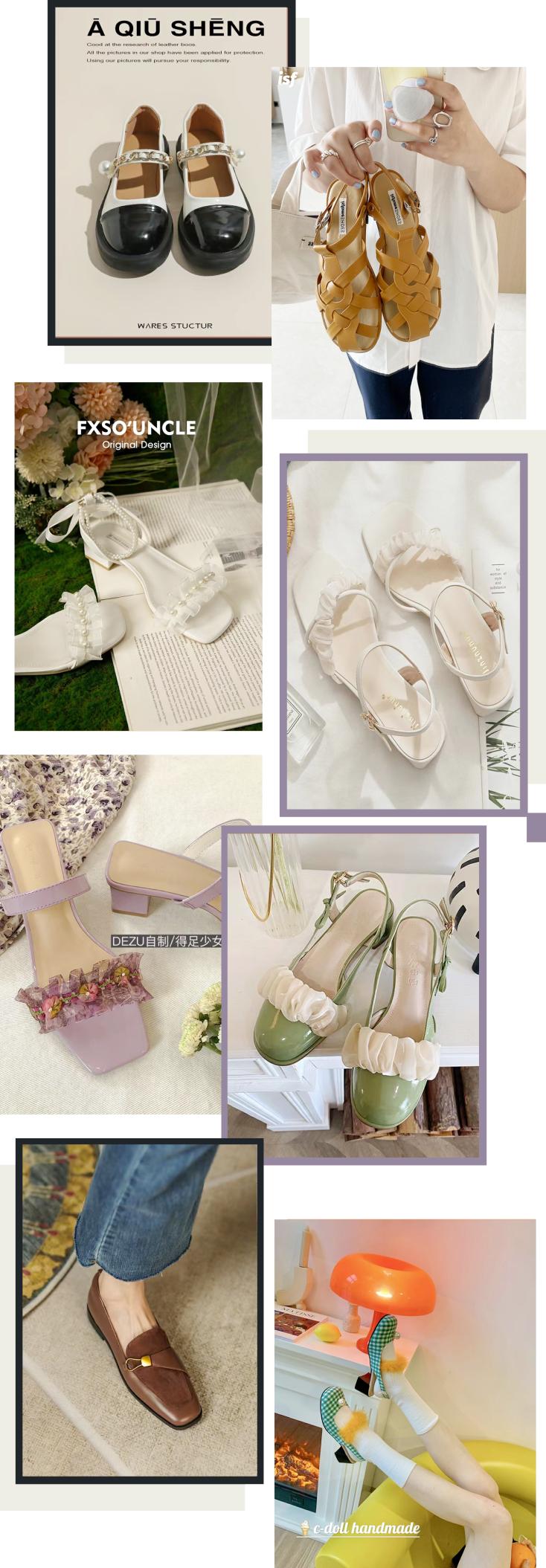 宽胖脚显瘦的凉鞋,拼多多凉鞋店铺推荐学生党