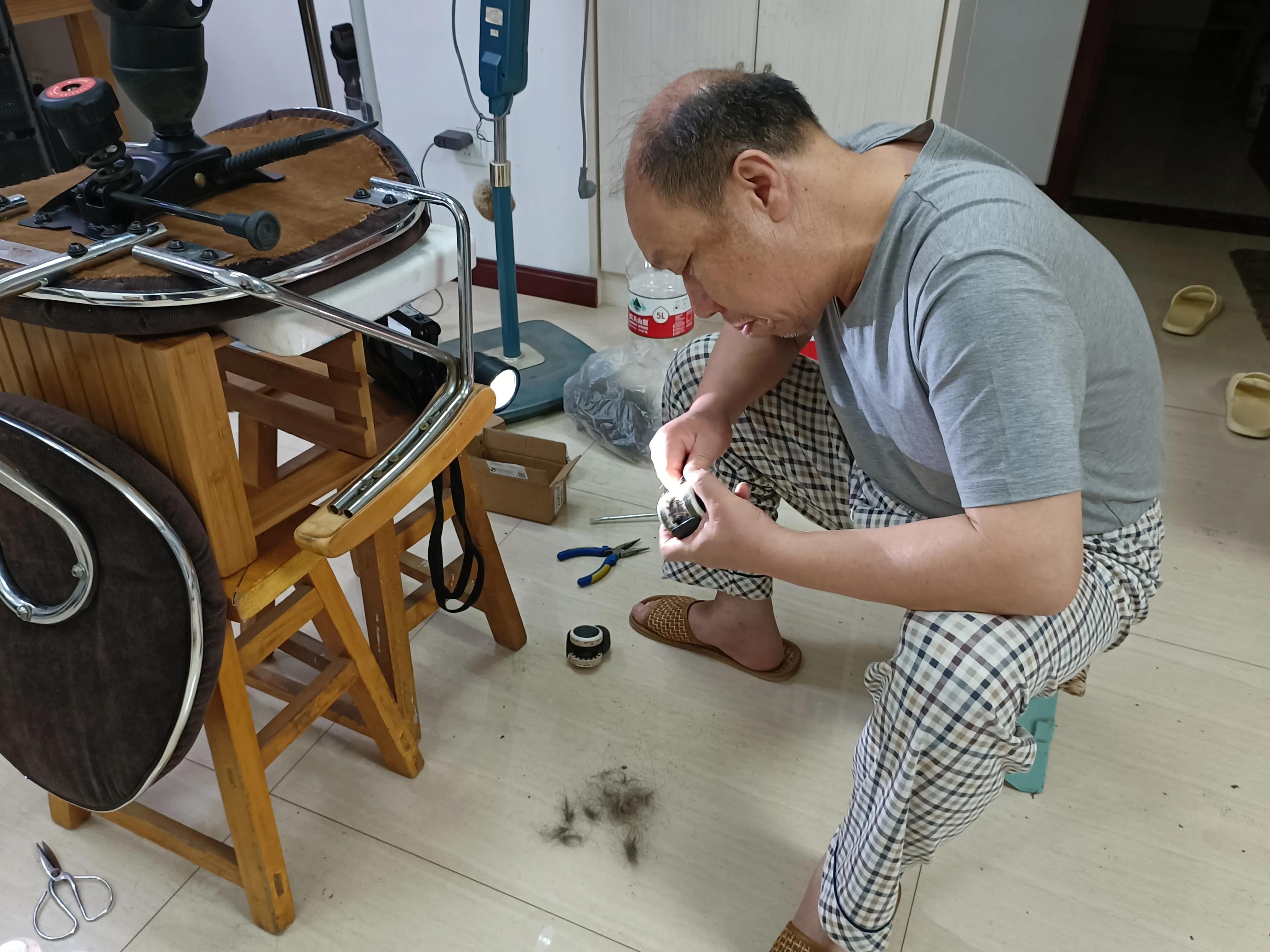 旧转椅改造翻新,办公转椅靠背调节维修