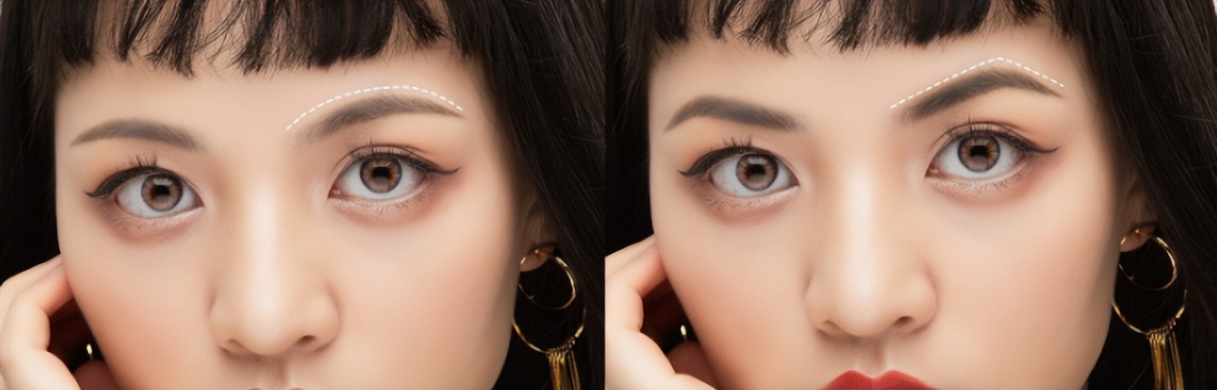 新手化妆教程初学者鼻子修容,化妆初学者教程日常妆修饰脸型