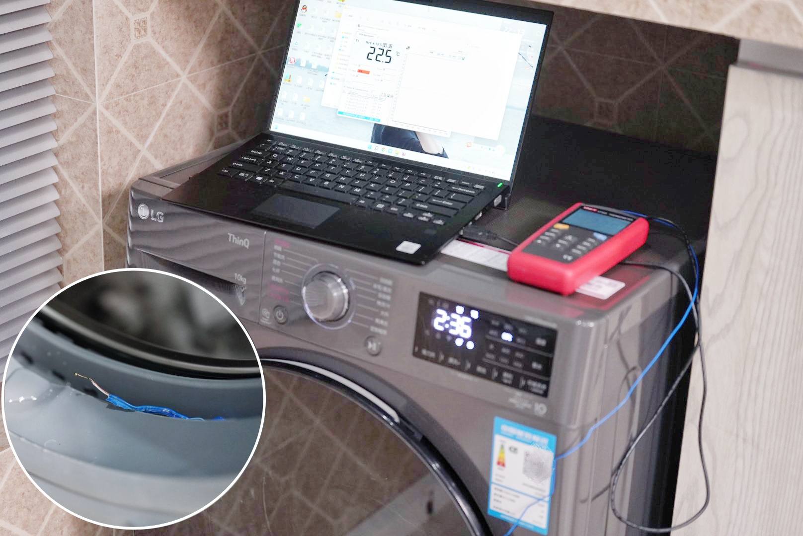 超薄洗衣机52cm十公斤,超薄2千克小洗衣机