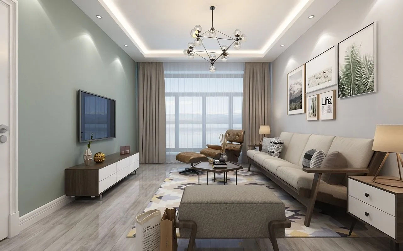 客厅灯饰选购技巧,客厅灯具怎么选好看又好处理