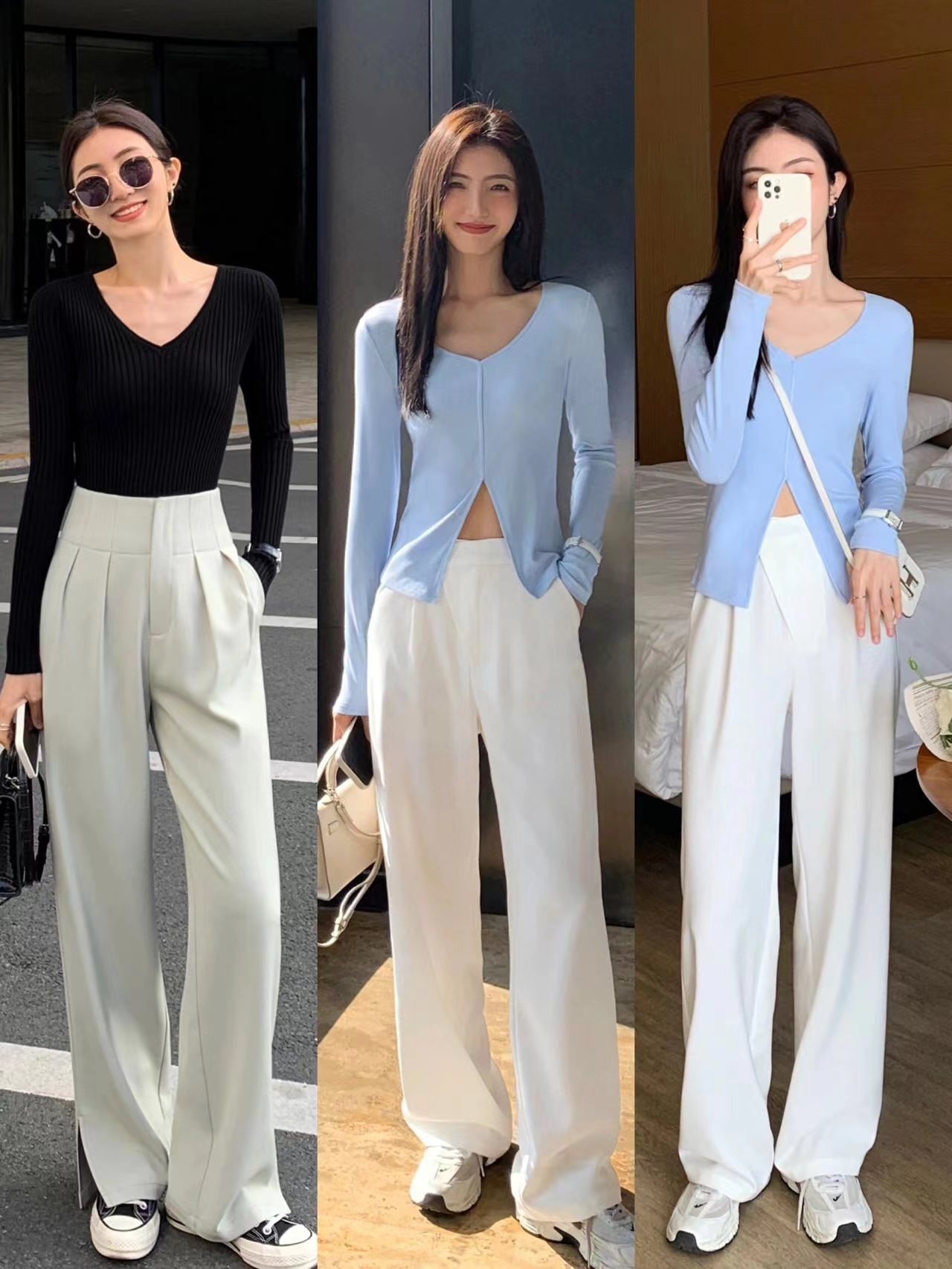 西装裤春夏款一定要入手一件,好穿还显瘦的西装裤推荐