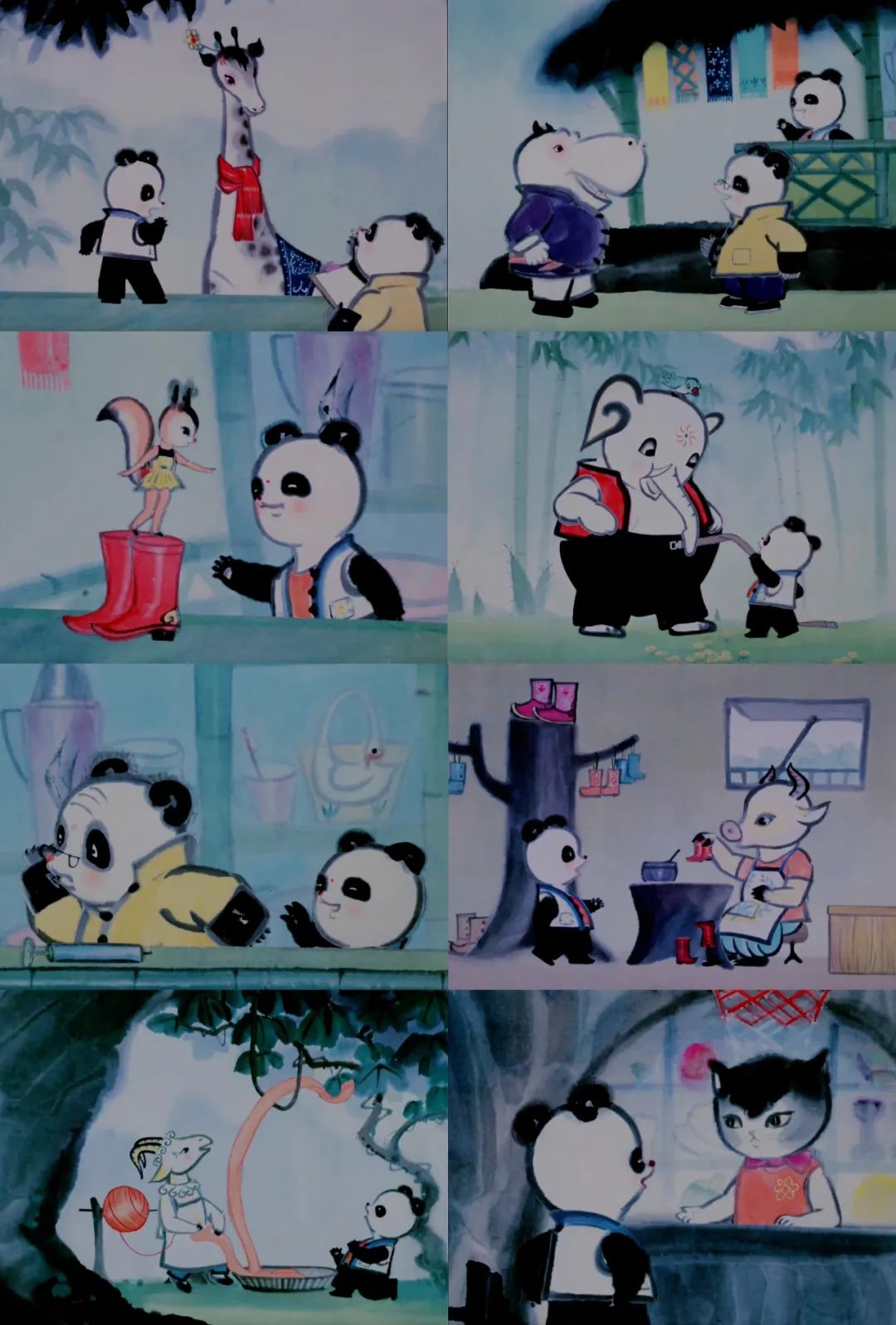 说起熊猫动画片，不会只想到功夫熊猫吧？