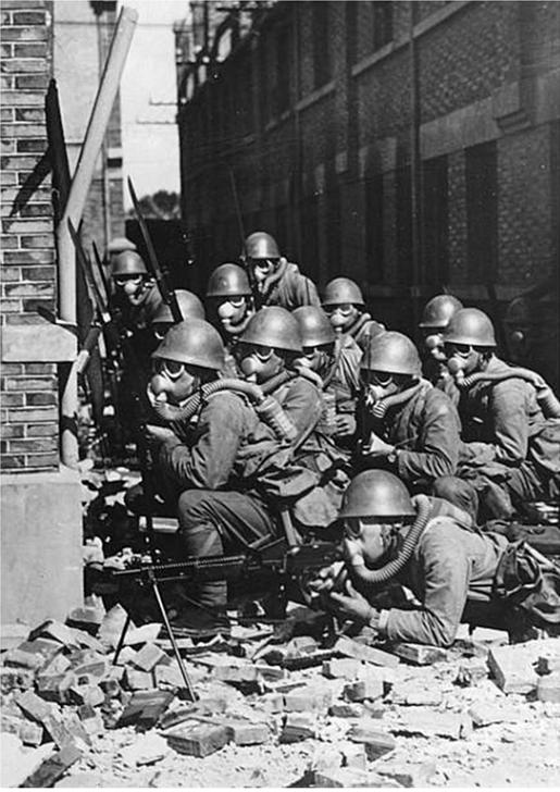 侵华日军销毁毒气弹,销毁侵华日军遗弃弹药