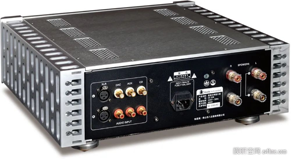 简评7款售价亲民的合并式功放|bada八达DC-228前胆后石A类合并机