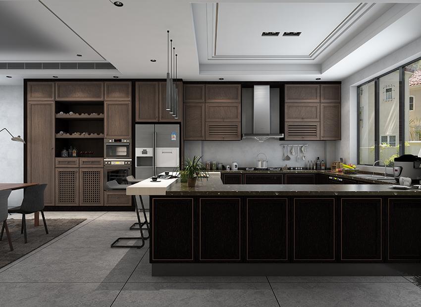 橱柜晶钢门板是什么材质,石英聚晶橱柜门板材质好吗