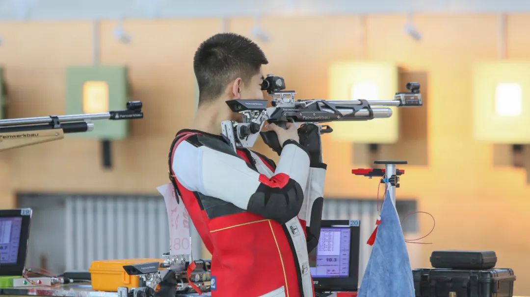 黑龙江省第十五届运动会射击（步手枪项目）开幕