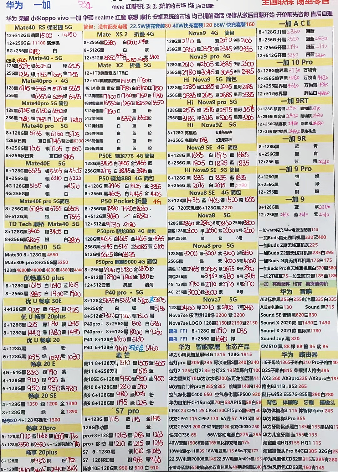 华强北苹果手机报价单,华强北二手苹果手机报价单