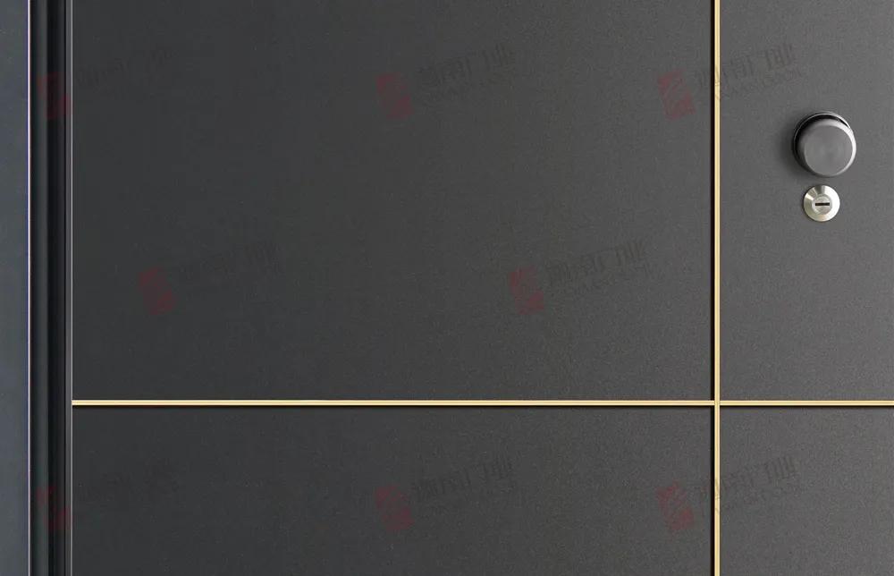 迦南门业新款,迦南新派门业