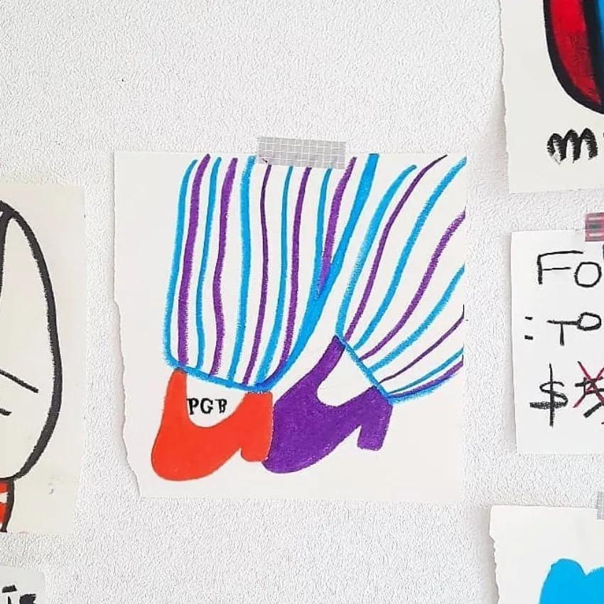 日本顶级插画师可爱的插画,韩国插画师光影小插画简约