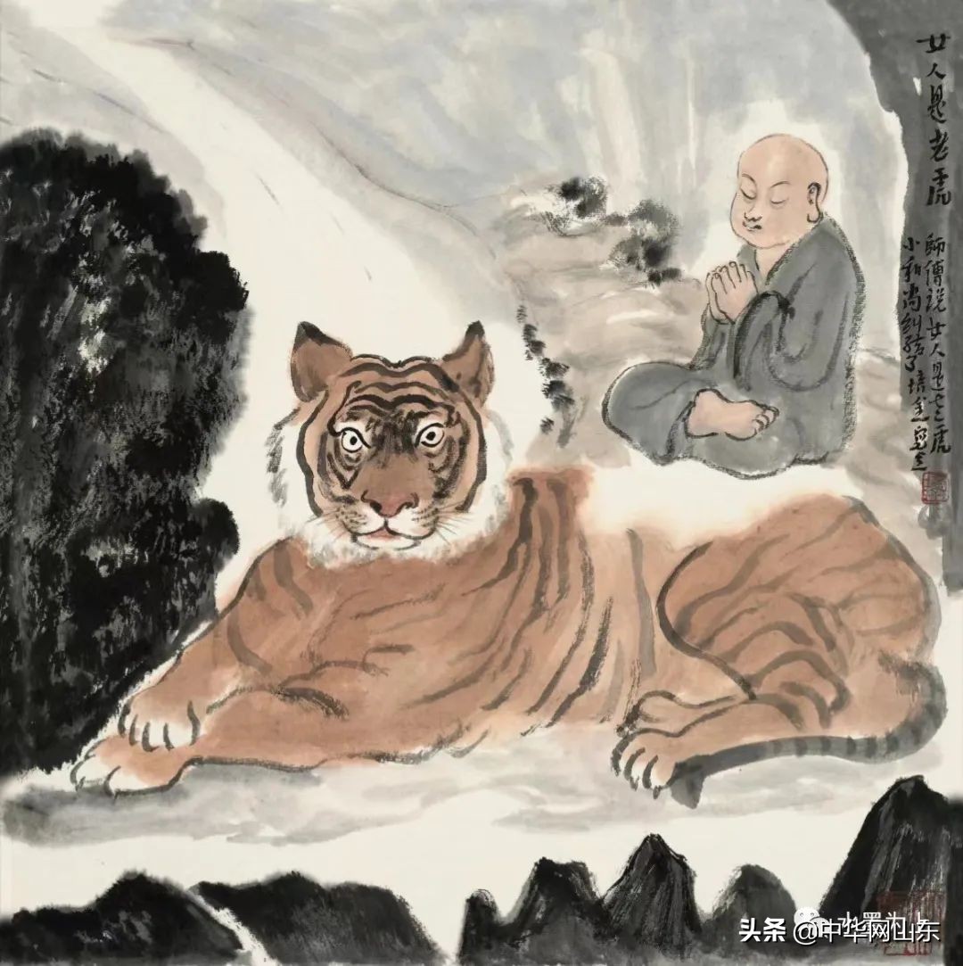 著名画家肖培金推出“虎啸风生——壬寅生肖虎新作展”线上展览