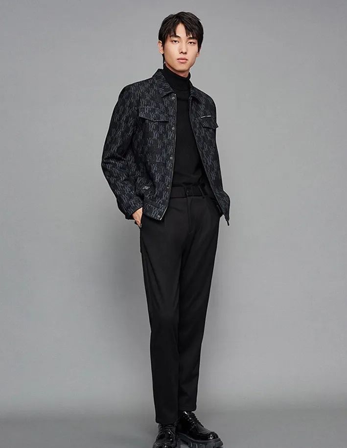 海澜之家冬季夹克穿搭,海澜之家夹克穿法