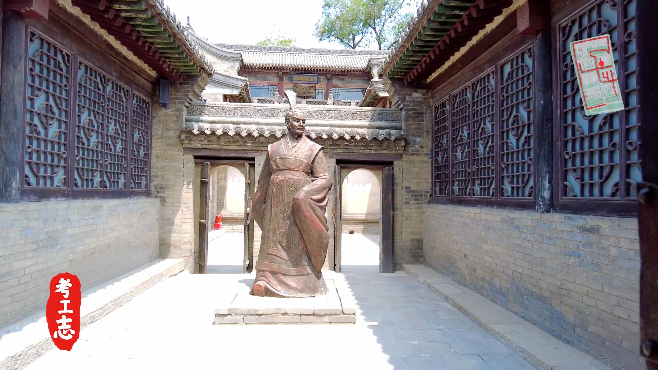 解读王家大院,王家大院从上往下看