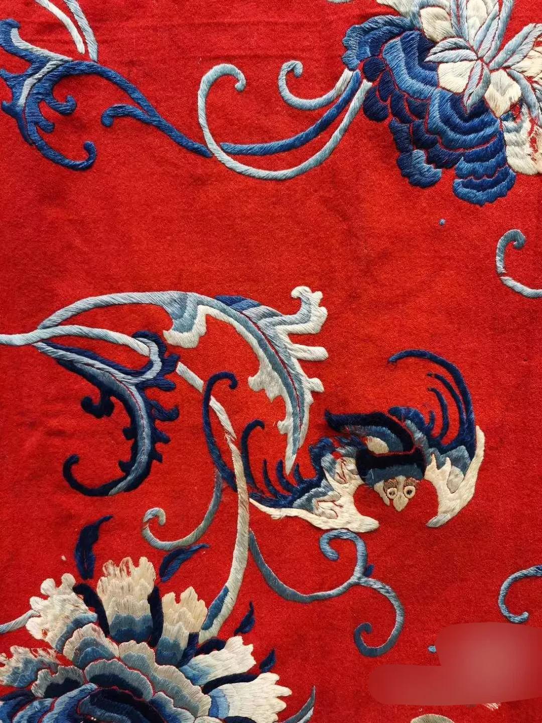 私人珍藏绣品图片大全,苏绣100幅精品老绣品