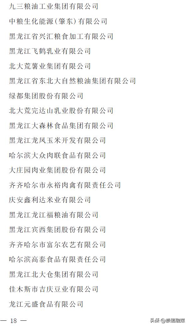 2023年农业产业化龙头企业名单,农业产业化国家重点龙头企业