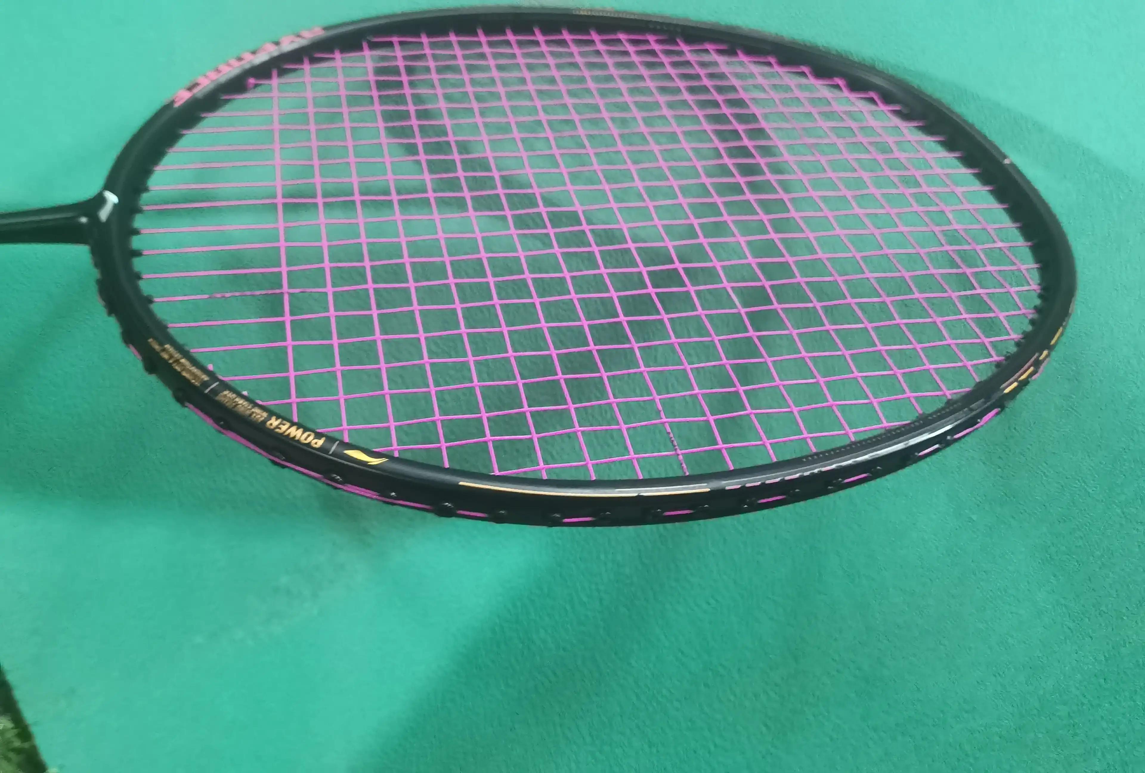 李宁羽毛球拍评测雷霆50,李宁风动9000i与雷霆80