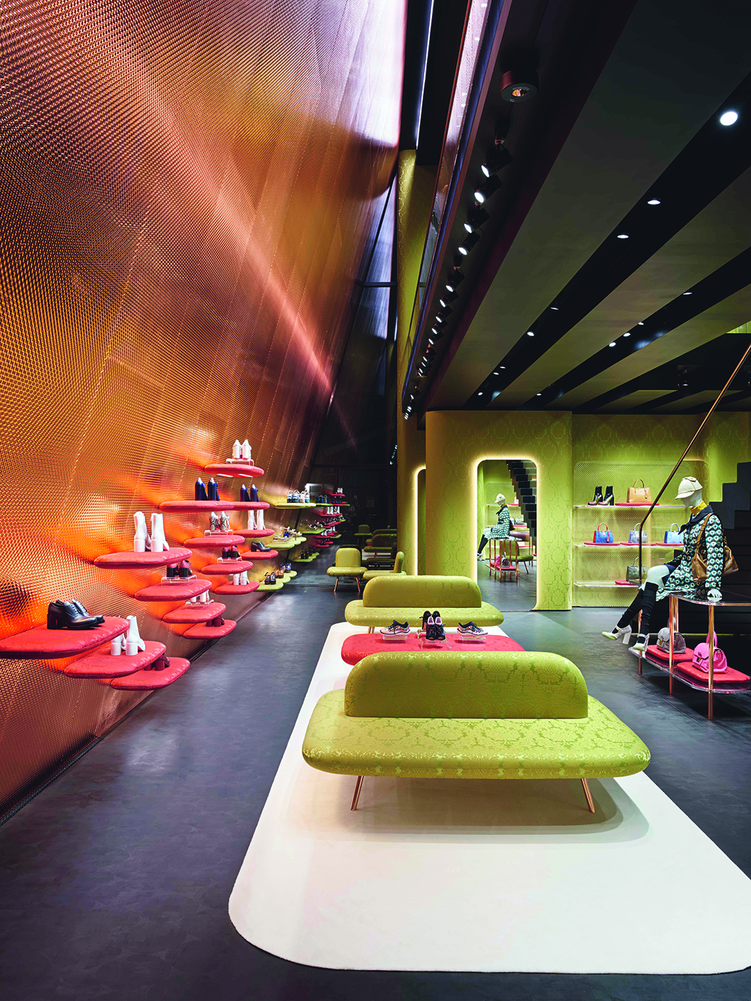 可以打开的奢侈品商店！鸟巢设计师打造东京miumiu专卖店