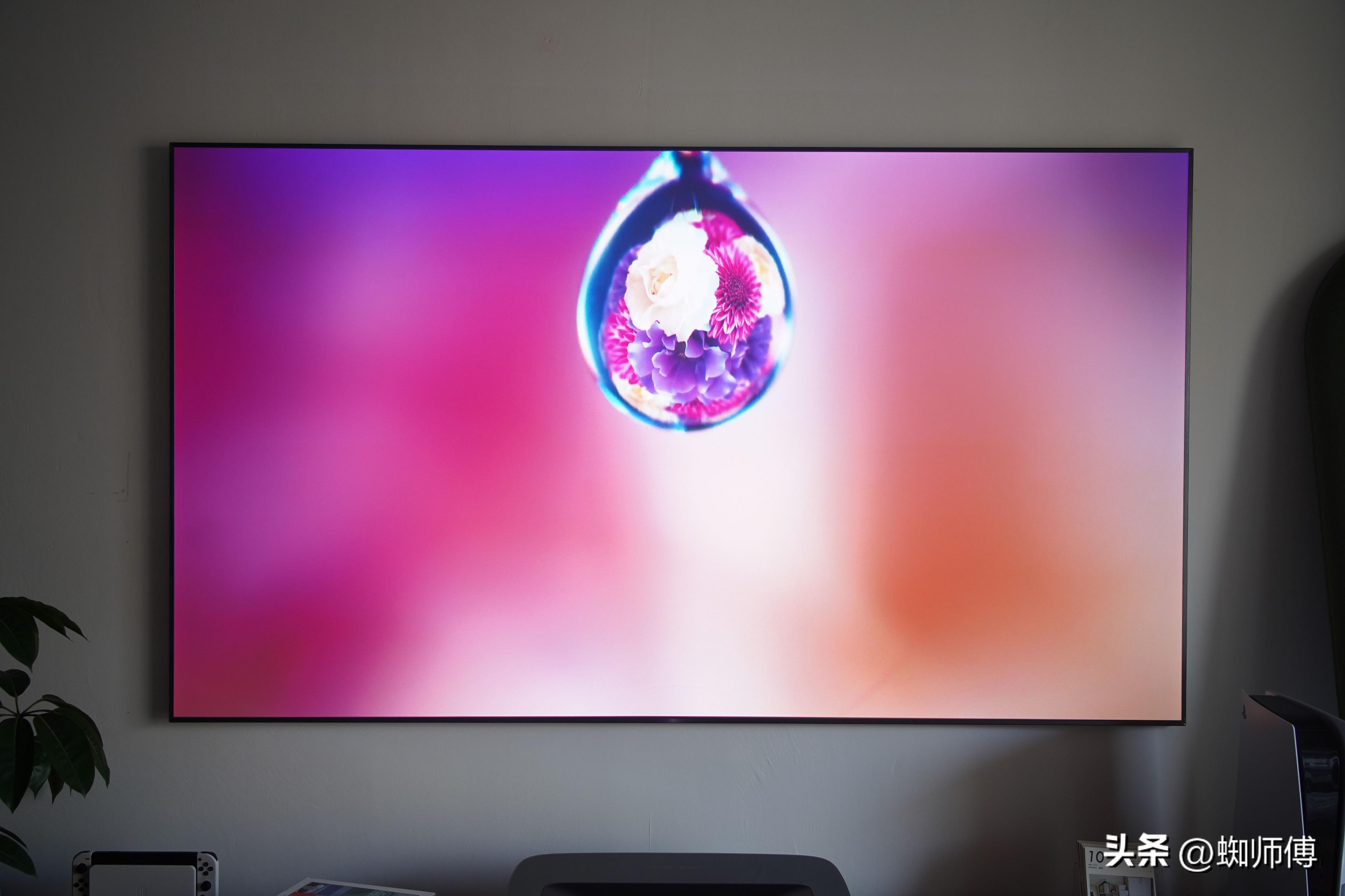 大屏幕护眼电视,海信激光电视80d9h80英寸测评