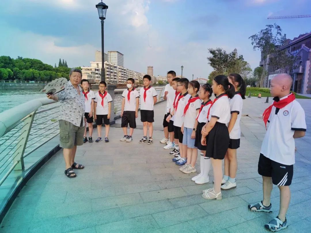 看家乡发展，老少同游古运河——常州市戚墅堰实验小学